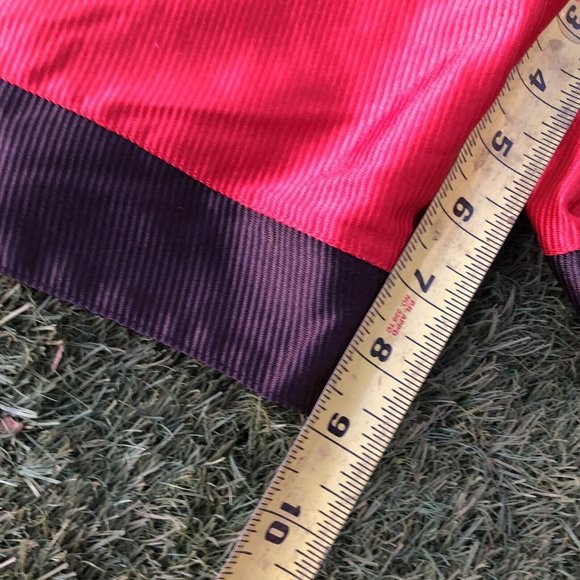 Vintage 90's Nike Mens Active Basketball Silk Shorts Red Sweats Size Large - Picture 6 of 7